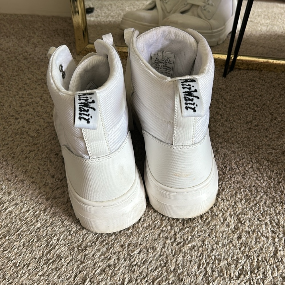 Dr. Marten’s White High-Top Sneakers US 11 - Picture 4 of 6